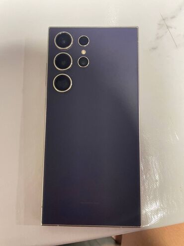 Samsung: Samsung Galaxy S24 Ultra, Б/у, 256 ГБ, цвет - Фиолетовый, 2 SIM, eSIM
