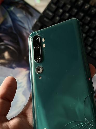 Xiaomi Mi Note 10, 128 GB, rəng - Yaşıl, 
 Qırıq