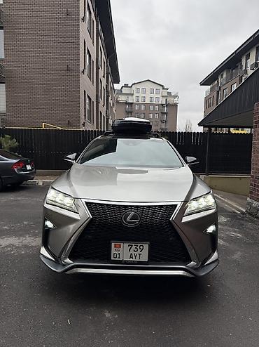 Lexus: Lexus RX: 2019 г., 3.5 л, Вариатор, Гибрид, Кроссовер — 2