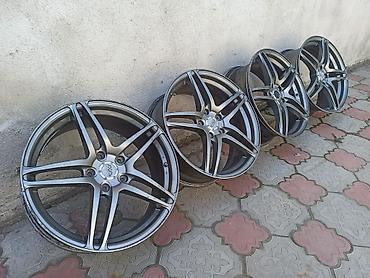 треснут: Литые Диски R 18 Advan Racing, Комплект, отверстий - 5, Б/у — 1