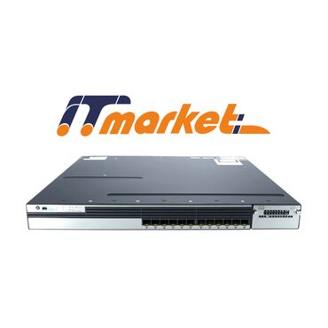 tenda modem: Cisco 3750X 12 Port Switch, WS-C3750X-12S-S qiymətə ədv daxi̇l deyi̇l