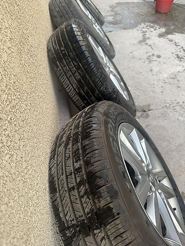 114: Комплект из 4 колес Hyundai: легкосплавные диски с шинами. 2 балона — 2