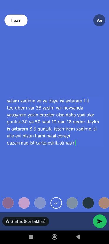 usta iş elanları: Уборщица требуется, 30-45 лет, 1-2 года опыта, 6/1, Ежедневно оплата