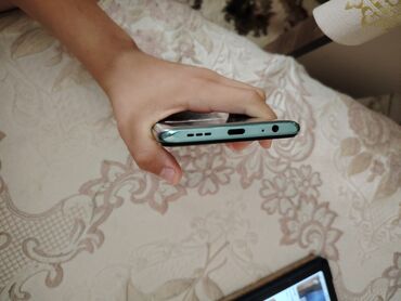 телефон fly 7: Xiaomi Redmi 10, rəng - Mavi, 
 Qırıq, Barmaq izi