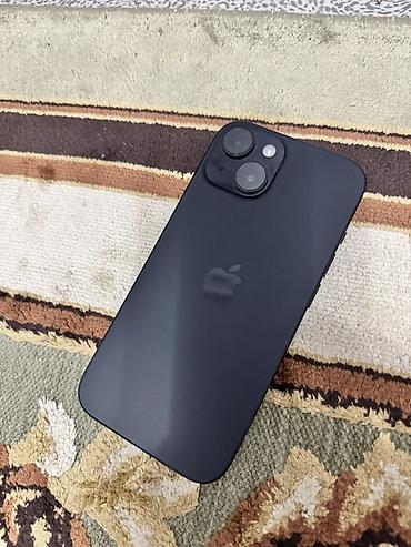 IPhone 15, Б/у, 128 ГБ, Midnight, 88 %