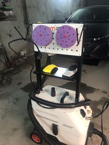 пылесос для авто: Шлифовочная машинка с пылесосом абсолютно новая, полный комплект