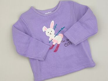 bluzka z odkrytym brzuchem dla dzieci: Sweatshirt, 1.5-2 years, 86-92 cm, condition - Perfect