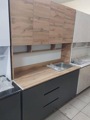 Кухонные гарнитуры: Кухонный гарнитур, Новый, цвет - Белый, ДСП, Платная доставка — 6