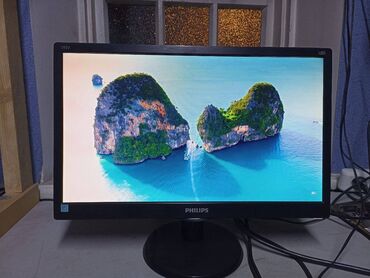 Мониторы: Монитор, Philips, Б/у, 18" - 19" — 8