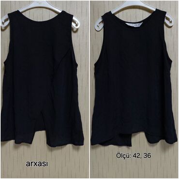 Köynək və bluzalar: Türkiyə fabrik mallarıdır hər birinin qiyməti çox ucuzdur 3-7 manat — 9