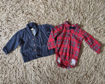 рубашки для мальчиков: Детский топ, рубашка, Б/у