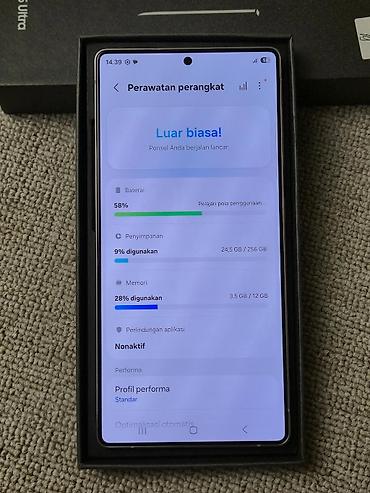 gizli səs yazan cihaz: Samsung Galaxy S23 Ultra, 256 GB, rəng - Gümüşü, Simsiz şarj — 2