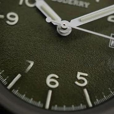 Ručni satovi: AKCIJA - Boderry Landmaster A14T - 38mm - Zelena - Titanium — 14