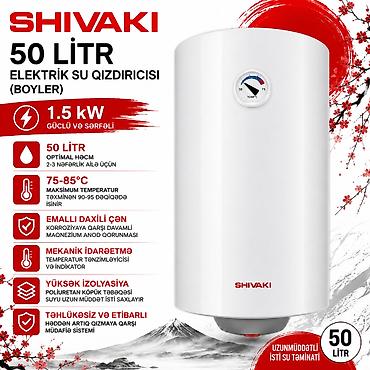 Бытовая техника: Məhsul №15197 Məhsulun adı: Su qızdırıcı Shivaki, Boyler, Yığıcı, 50 — 1