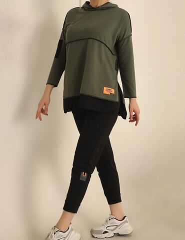 İdman geyimləri: 3 iplik destler m razmer 40 azn yasil ve karicnivi L razmer 35azn — 6