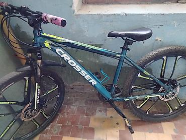 Dağ velosipedləri: Crosser dağ velosipedi Xüsusiyyətlər: - Alüminium hardtail çərçivə — 3