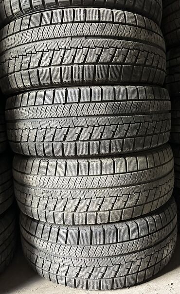 Шины: Шины 215 / 55 / R 17, Зима, Б/у, Комплект, Легковые, Япония, Bridgestone