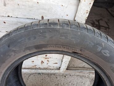 Шины: Шины 205 / 55 / R 16, Лето, Б/у, Комплект, Легковые, Италия, Pirelli