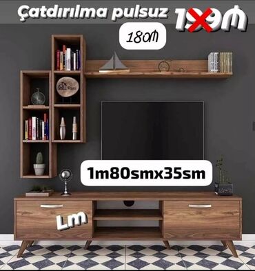 TV altlığı: Yeni, Künc Tv altlığı, Polkalı, Laminat, Azərbaycan