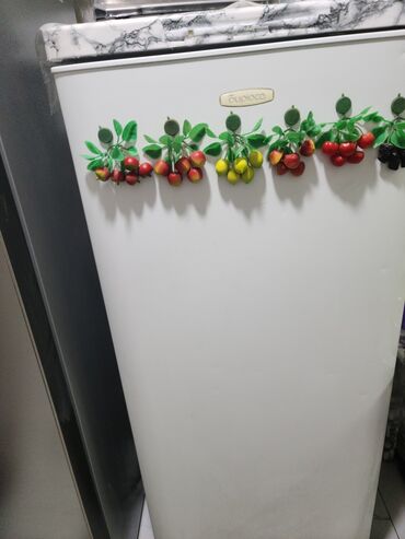 с холодильником: Холодильник Biryusa, Б/у, Однокамерный, De frost (капельный), 60 * 160 * 60