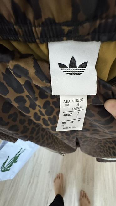Брючные костюмы: Adidas оригинал 💯 %👌Костюм в леопардовом принте (рубашка + широкие — 9
