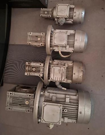 електро мотор: Motor-Reduktorlar yaxşı vəziyyətdədirlər. Motor 0.37- 150 Manat Motor — 2