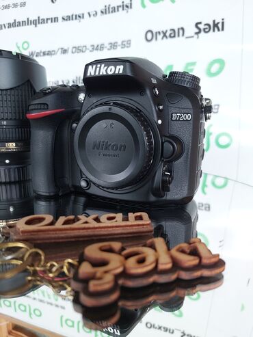 nikon d3200: Nicon D7200+ 18/140. 10K prabeqlə Azərbaycanda istifadə olunmayıb