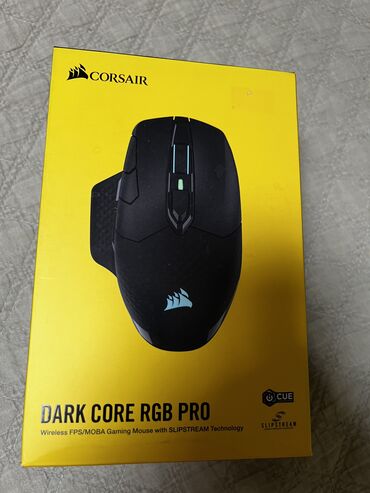 ноутбук для игры: Игровая мышка Corsair Dark Core RGB PRO Состояние - новая Подключение