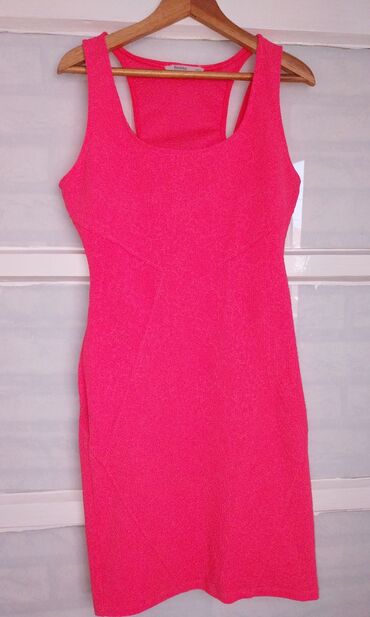 haljine od čipke: M (EU 38), bоја - Roze, Drugi stil, Na bretele