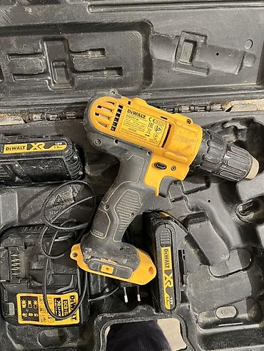 dewalt d2095: Orginal Dewalt 18V XR Li-Ion akkumulyatorlu matkap/şurupburğu dəsti - — 3
