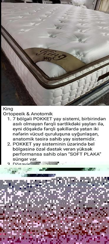 Matraslar: Yeni, Ortopedik matras, Bir nəfərlik — 20