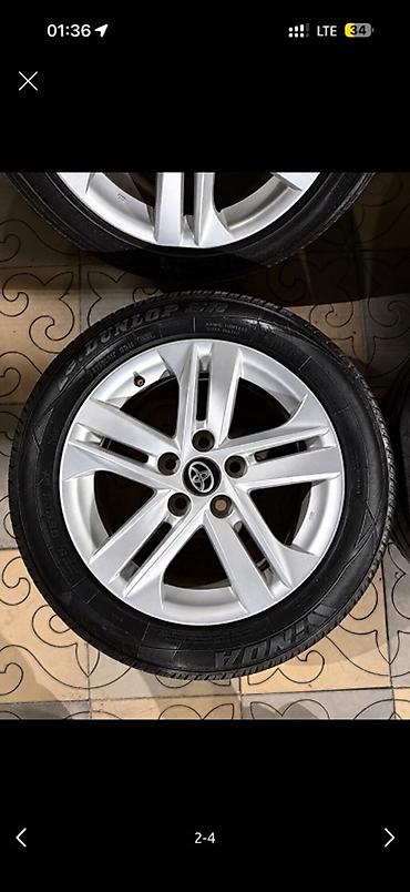 е 211: Toyota levin 2021 r16 Комплект оригинальных легкосплавных дисков — 4
