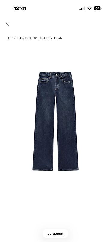 Cinslər: Cins şalvar, Zara, M — 9