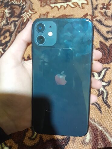 ikinci el telefonlar tap.az: IPhone 11, 64 GB, Black Titanium, Barmaq izi, Simsiz şarj, Face ID