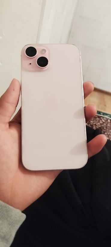 microsoft hp: IPhone 15, Б/у, 128 ГБ, Розовый, 83 % — 2