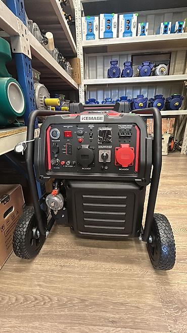 Инверторный генератор KEMAGE KM15800ioE, 9 кВт (макс. 9,8 кВт)