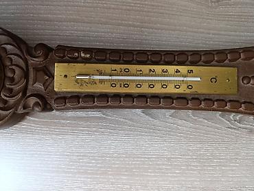 Часы для дома: Настенная метеостанция с барометром, термометром и гигрометром - — 6