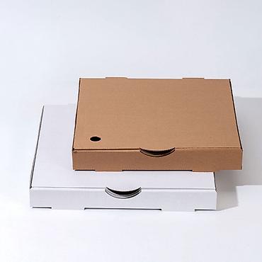 take away: Pizza qutuları – loqolu və loqosuz - Material: möhkəm, qida ilə təmas — 4