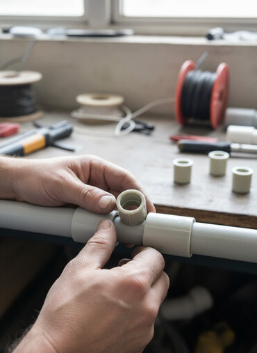 бу клемдер: Муфта, Материал: Пластик