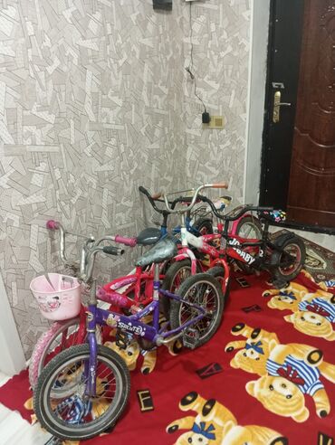 Uşaq velosipedləri: İşlənmiş İki təkərli Uşaq velosipedi 16", Ünvandan götürmə