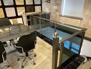 Balkon məhəccərləri: Balkon məhəccəri, Şüşə, Pulsuz çatdırılma — 2