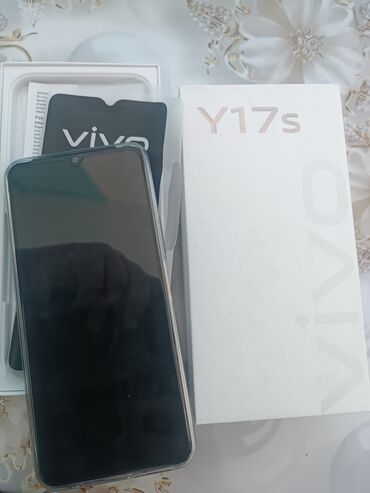 айфон xr цена в бишкеке 128 гб бу: Vivo Y17, Колдонулган, 128 ГБ, түсү - Көк, 2 SIM