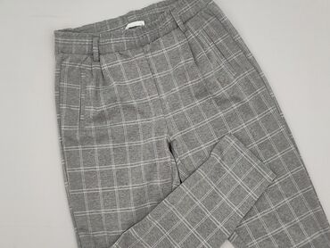 spodnie do szarej marynarki: Spodnie materiałowe damskie, rozmiar S