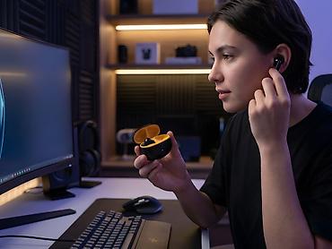 Qulaqcıqlar: Yeni Simsiz (Bluetooth) Qulaqcıqlar, rəng - Qara — 1