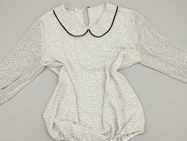 bluzki haftowana białe: Blouse, L (EU 40), condition - Very good