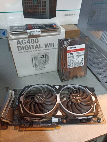 Настольные ПК и рабочие станции: Компьютер, ядер - 10, ОЗУ 16 ГБ, Игровой, Новый, Intel Core i5, NVIDIA GeForce RTX 3050, HDD + SSD — 6