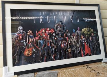 Картины и фотографии: Все персонажи Мстителей на одной 3D картине. Каждый персонаж