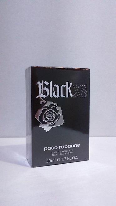 nicolas sabac: PACO RABANNE BLACK XS MEN EDT 50ML | Paco Rabanne Black XS men edt — 1