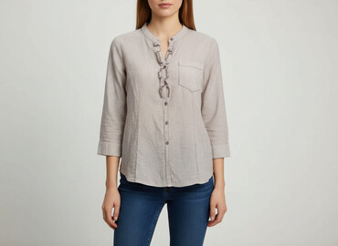 brązowa bluzka stradivarius: Women`s shirt, size S