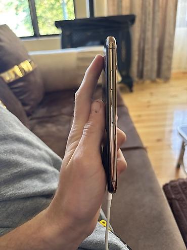 iphone 12 pro max 512 gb: IPhone Xs, Qızılı, Face ID — 4